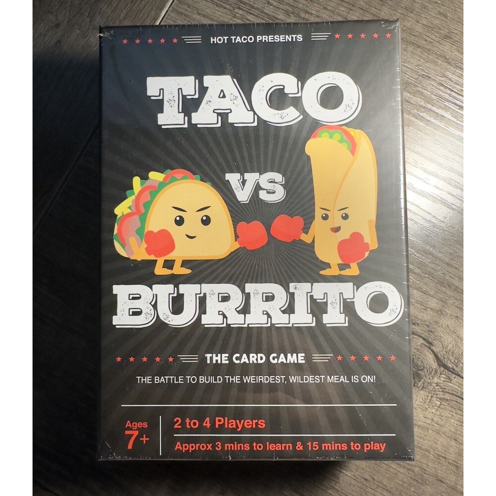 Taco vs. Burrito: The Card Game Hot Taco BRAND‎ NEW - SEALED